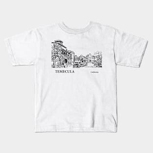 Temecula California Kids T-Shirt